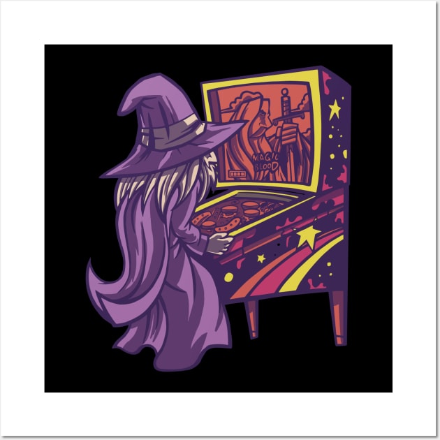 Pinball Wizard Wall Art by Cosmo Gazoo